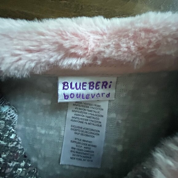 BLUEBERI BOULEVARD tweedy swing coat (sz 4) - Picture 8 of 8